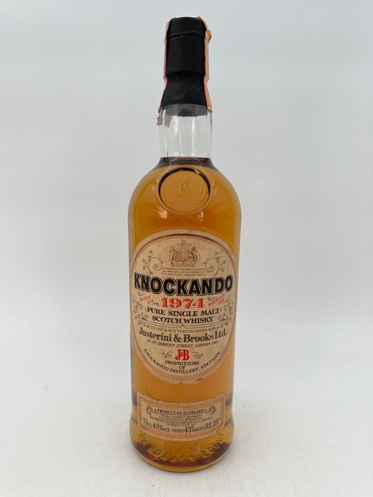 Knockando 1974 - Original bottling  - b. 1986  - 75 cl