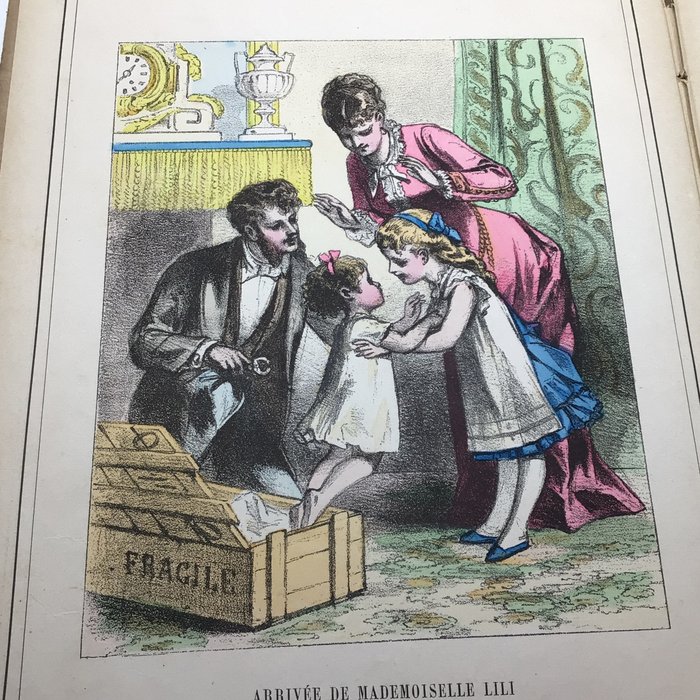 Madame Doudet - La Poupee de Bebe - aventures merveilleuses d'une poupee qui parle - 1878