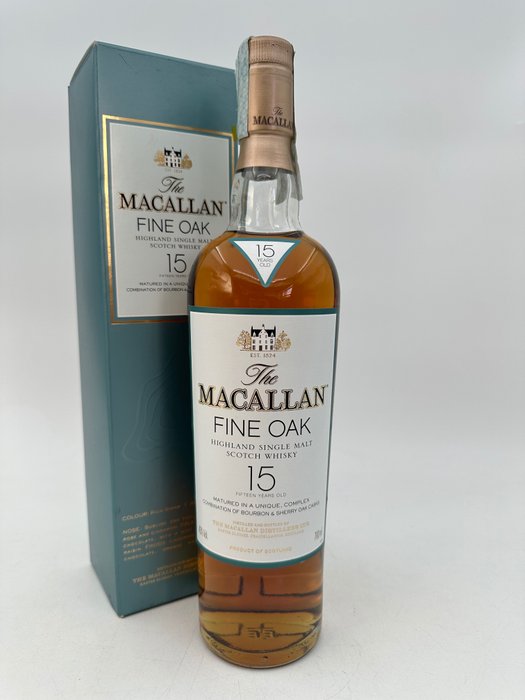 Macallan 15 years old - Fine Oak - Original bottling  - 700 毫升