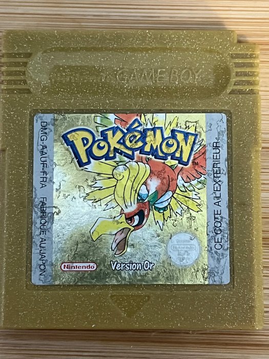 Nintendo - Pokémon Gold - Gameboy Color - 電動遊戲 (1)
