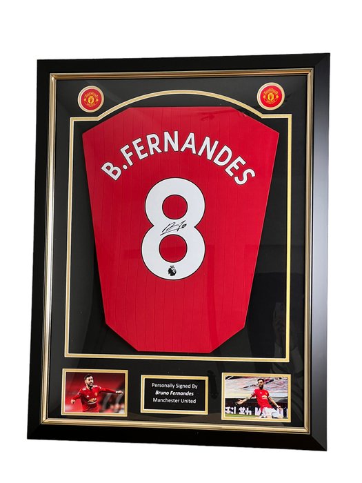 Manchester United - Eurooppalainen Jalkapalloliiga - Bruno Fernandes - Jalkapallon pelipaita