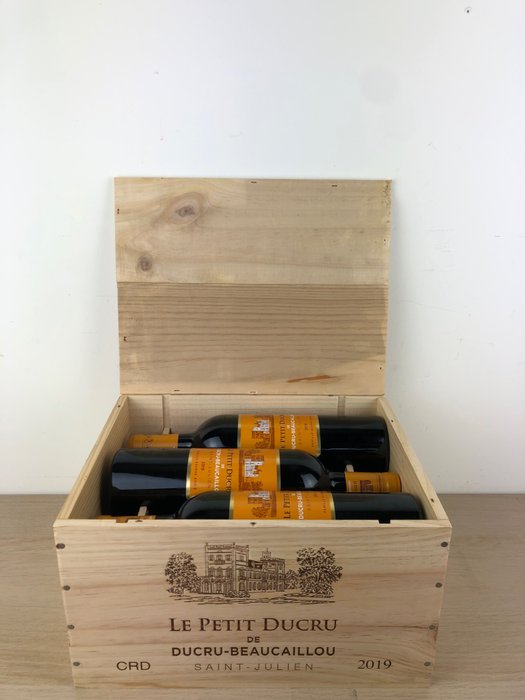 2019 Le Petit Ducru de Ducru-Beaucaillou, 2nd wine of Ch. Ducru-Beaucaillou - Saint-Julien - 6 Flessen (0.75 liter)