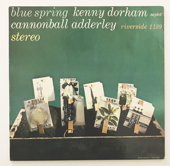 Kenny Dorham Septet Featuring Cannonball Adderley - Blue Spring 1961 - Bakelitlemez - 1959