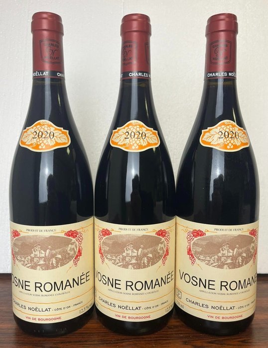 2020 Vosne Romanée - Charles Noellat - Burgundy - 3 Bottles (0.75L)