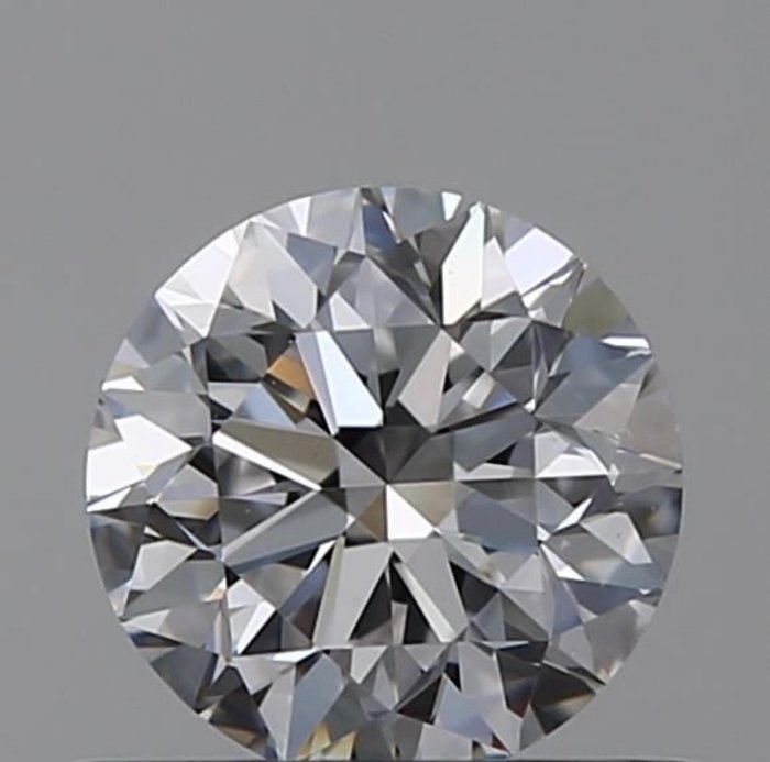 1 pcs Diamant - 0.50 ct - Brilliant - D (fargeløs) - VVS1
