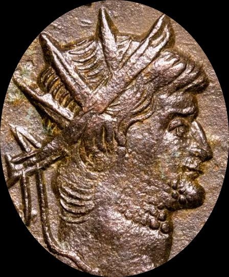 罗马帝国. 加利纳斯 （253-268）. Antoninianus Minted in Rome, AD 267-268. DIANAE CONS AVG, Antelope standing left, XII en exergue.