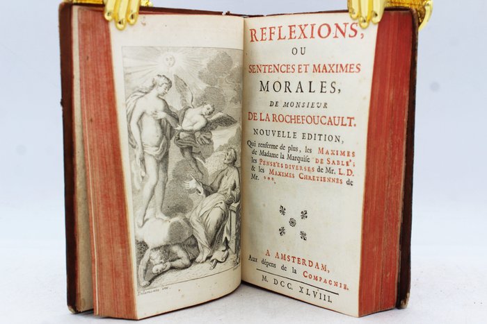 Bougeant / La Rochefoucauld / M. Pope - Amusement Philosophique Sur Le Langage Des Bêtes / Réflexions Ou Sentences Et Maximes Morales / - 1753