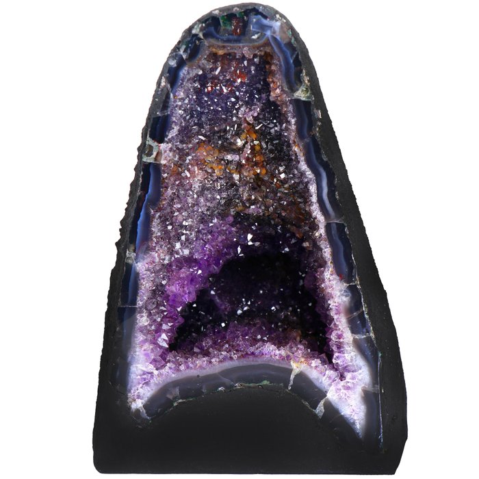 AA 品質 - “閃閃發光”紫水晶 - 27x16x18 cm - 晶洞- 6 kg