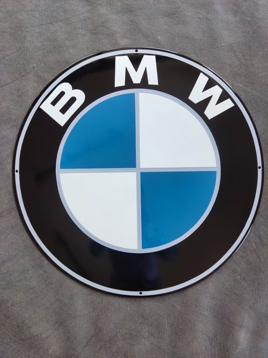 Sign - BMW - Emailschild Emaille Schild enamel sign