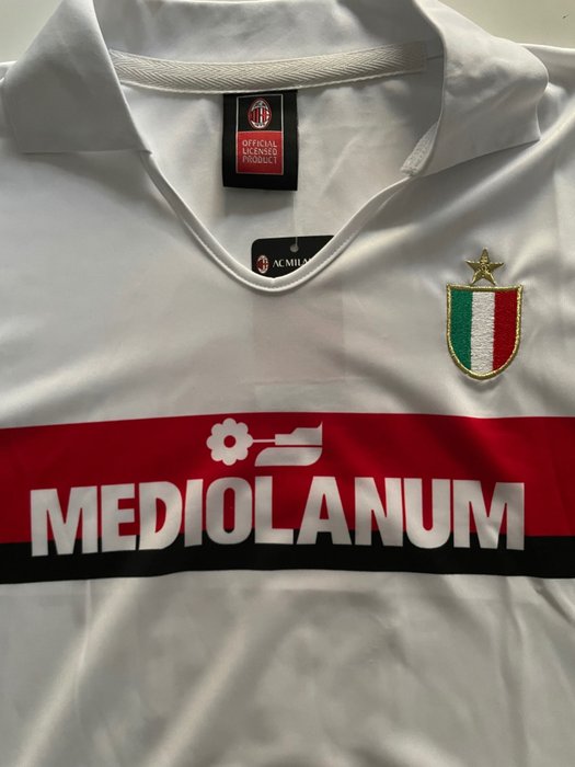 AC Milan - Italialainen Jalkapalloliiga - Franco Baresi (signé) - 1989 - Jalkapallo