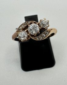 Ring - Roségold  0.53ct. Diamant 