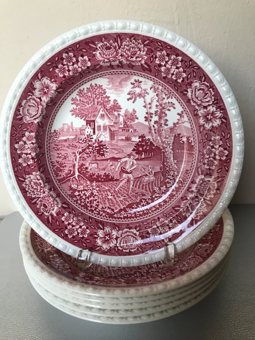 德国唯宝, Dekor Rusticana, Mid-Century - 餐盘 - 瓷