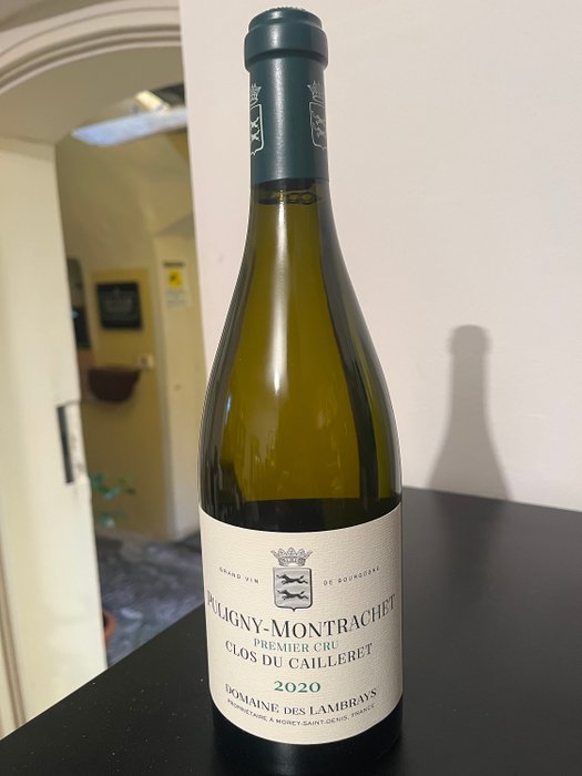 2020 Puligny Montrachet 1° Cru "Clos Du Cailleret" - Domaine des Lambrays - Bourgogne - 1 Flaske (0,75L)