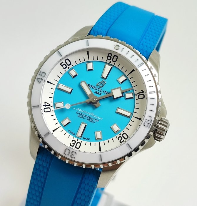 Breitling - Superocean Turquoise - A17377211C1S1 - 男士 - 2011至今