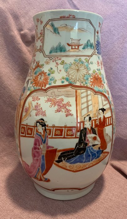 Arita-Vase - Porzellan - Japan - Meiji Periode (1868-1912)