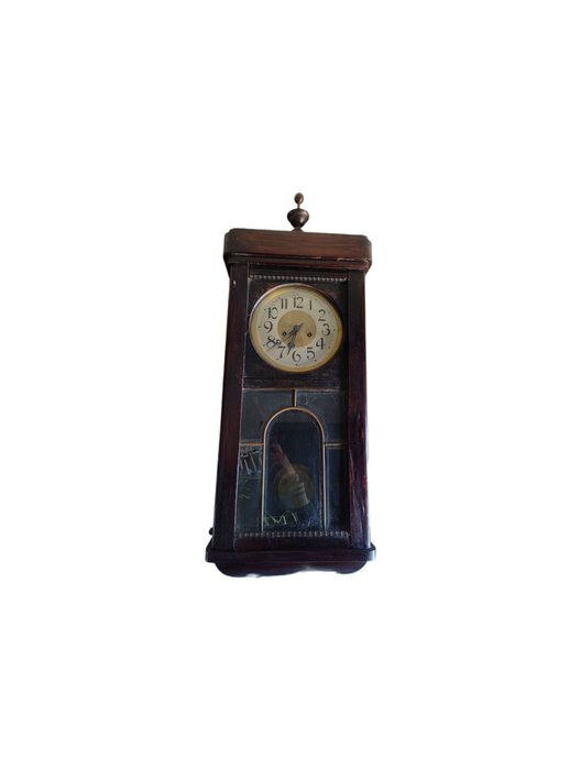 Horloge murale - Pendule à balancier - Gloria - Bois - 1920-1930