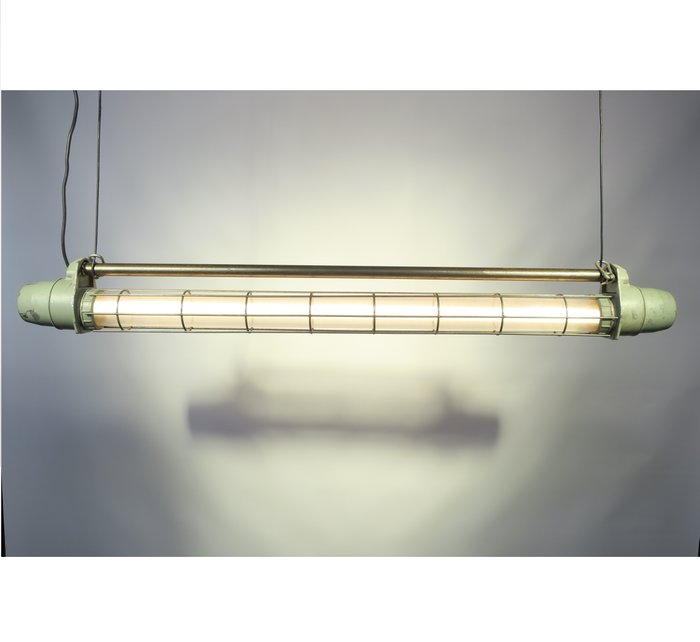 Hanging lamp - Aluminium, Steel, Tube