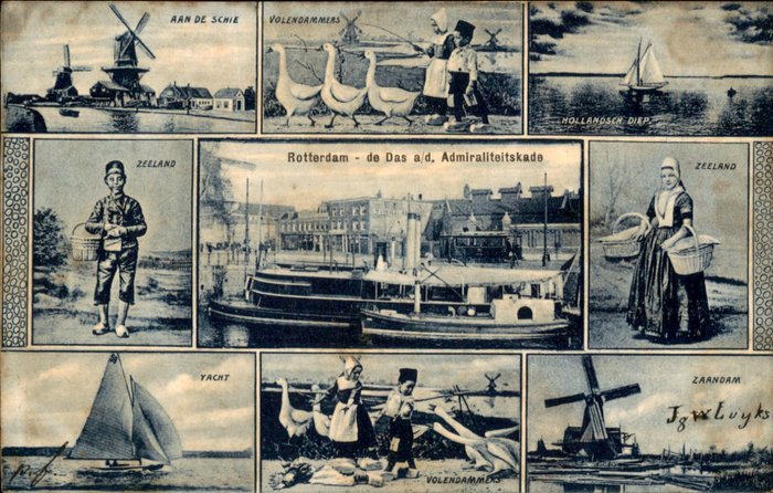 荷兰 - 鹿特丹 - 明信片 (95) - 1900-1970