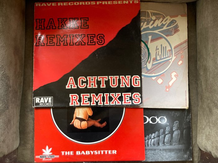 ech heftag - hakke remixes - Vinylschallplatte - 1993