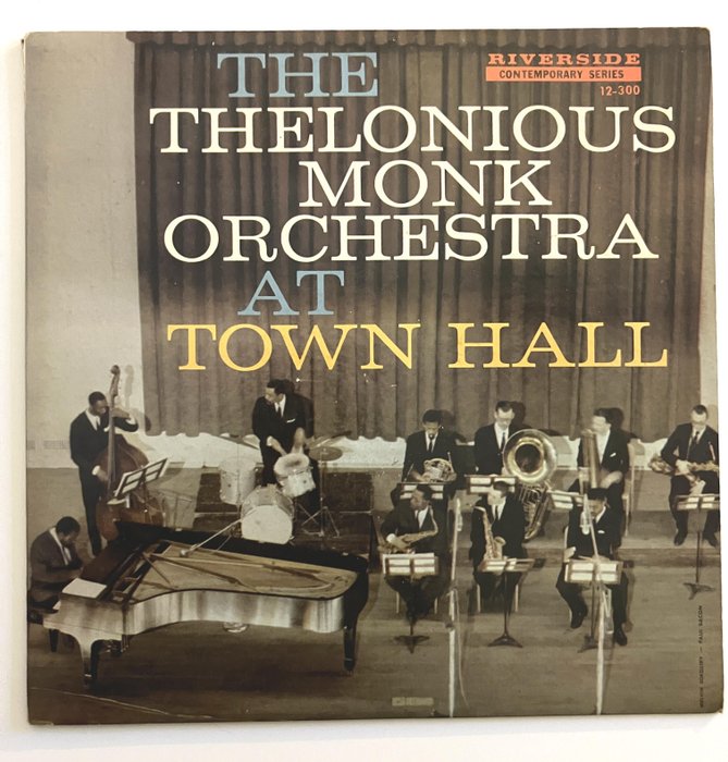 Thelonious Monk - The Thelonious Monk Orchestra - At The Town Hall - Flere titler - Vinylplade - 1959