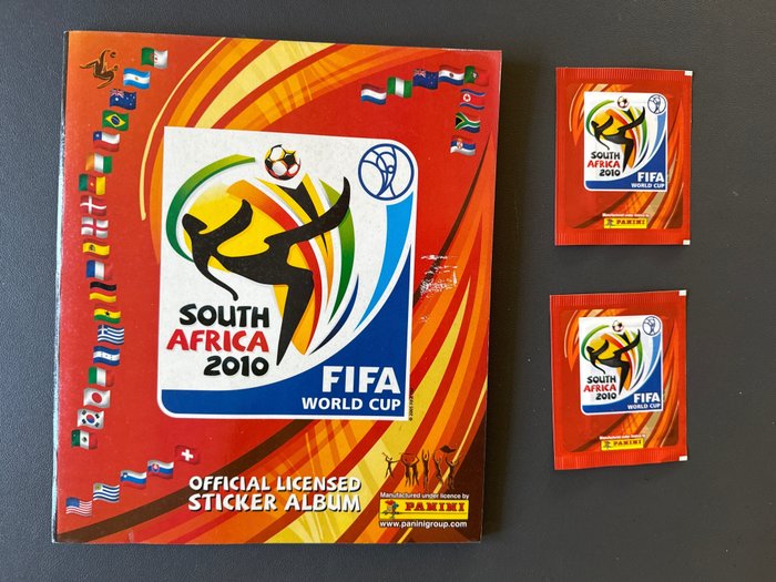 Panini - World Cup South Africa 2010 - Messi/Ronaldo - 2 packs + Complete Album