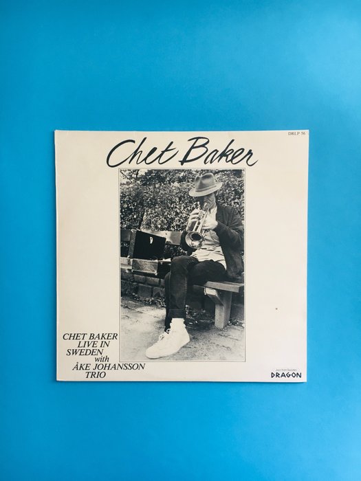 Chet Baker, Åke Johansson Trio - Chet Baker With Åke Johansson Trio – Live In Sweden - Bakelitlemez - 1st Pressing - 1984