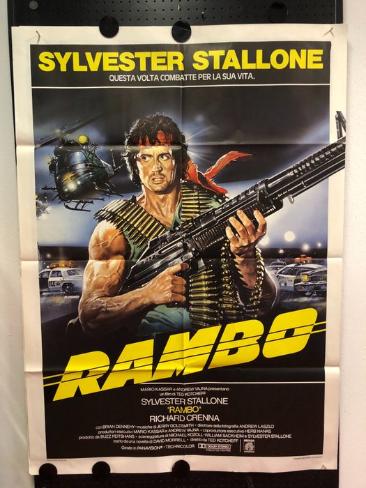 First Blood - Sylvester Stallone - Servici Ausiliari di Cinema