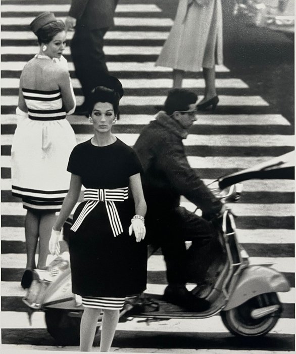 William Klein - Roma, Piazza di Spagna, 1961