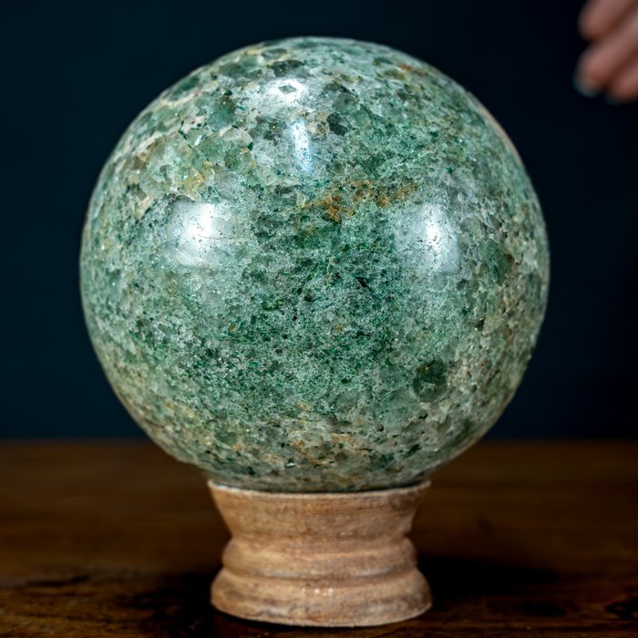 Top Quality Natural Sparkling Amazonite Sphere- 1002.49 g