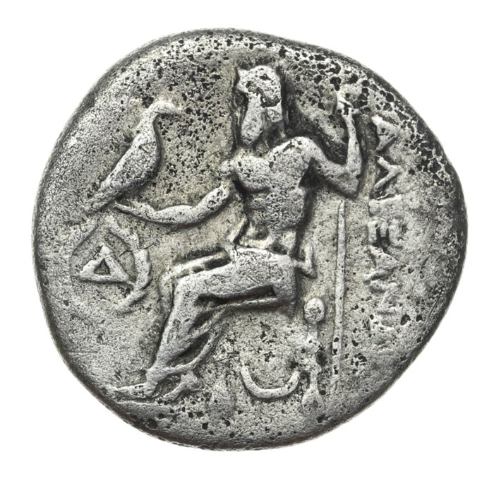 Kings of Macedonia. Antigonos I Monophthalmus, as Strategos of Asia (320-306/5 BC). Drachm Magnesia ad Maeandrum mint. 318-301 BC. / Price 1982; Rare