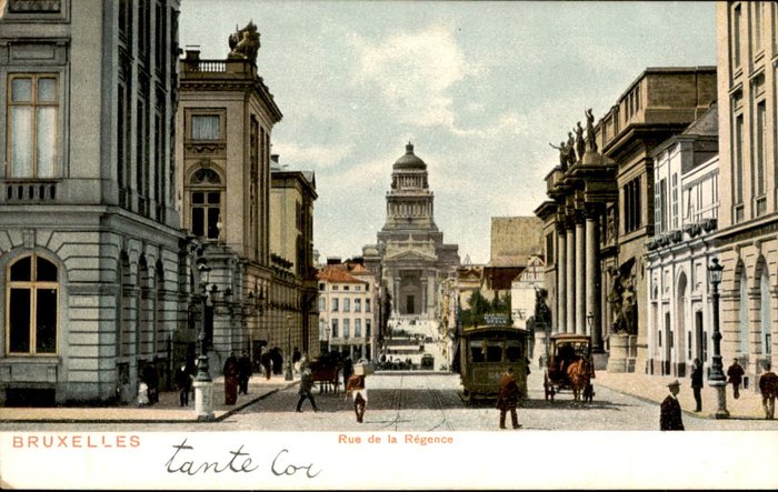 Belgien - Brüssel Brüssel - Postkarte (91) - 1900-1960