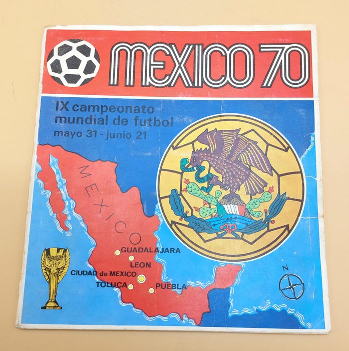 帕尼尼 - World Cup Mexico 70 - International edition - Empty Album