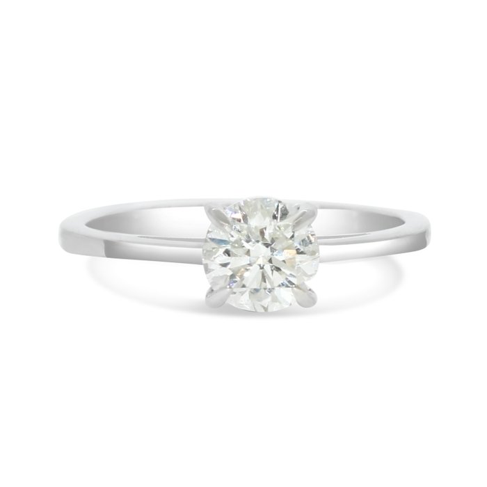 Ingen mindstepris - Ring Hvidguld Diamant  (Forbedret klarhed) 