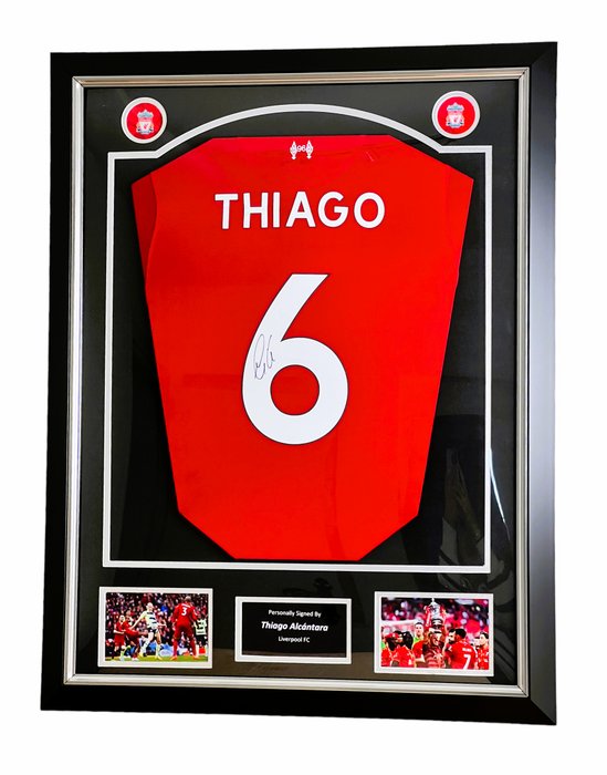 Liverpool - Europeiska fotbollsligan - Thiago Alcantara - Fotbollströja