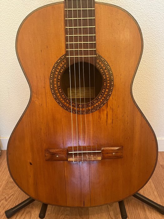Luthier paul beuscher -  - 古典吉他 - 法国 - 1964  (没有保留价)