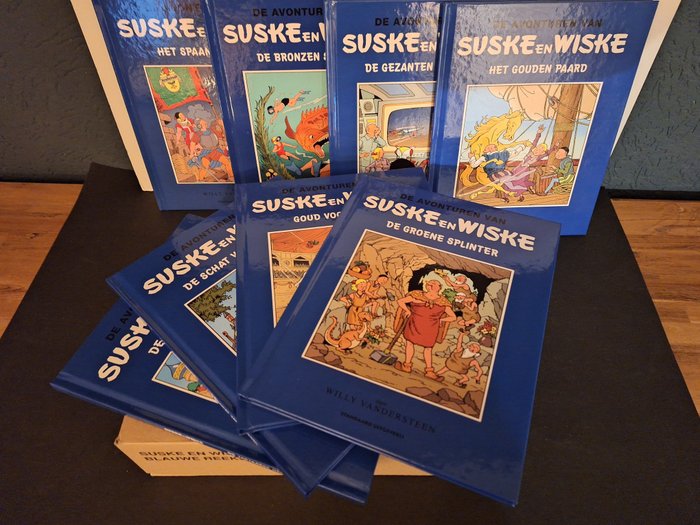 Suske en Wiske - Blauwe reeks - Humo - 8 Album - Første utgave - 2020