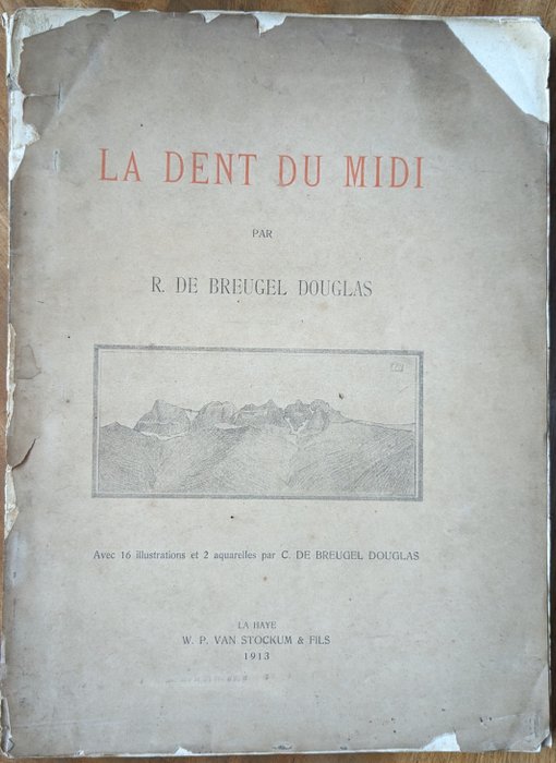 R. de Breugel Douglas - La Dent du Midi - 1913