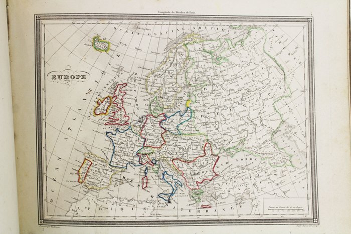 Vuillemin - Atlas Universel De Géographie Ancienne Et Moderne A L'Usage Des Pensionnats - 1840