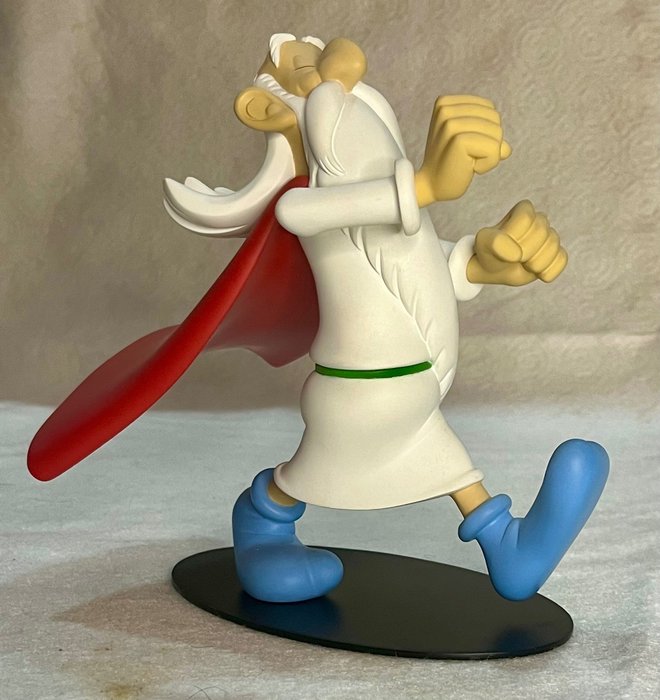 Staty, Astérix - Statuette Leblon-Delienne - Panoramix de bonne humeur - 16 cm - Harts