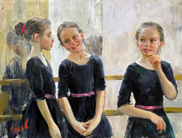 Vladimir Goussev (1957) - Jeunes Ballerines