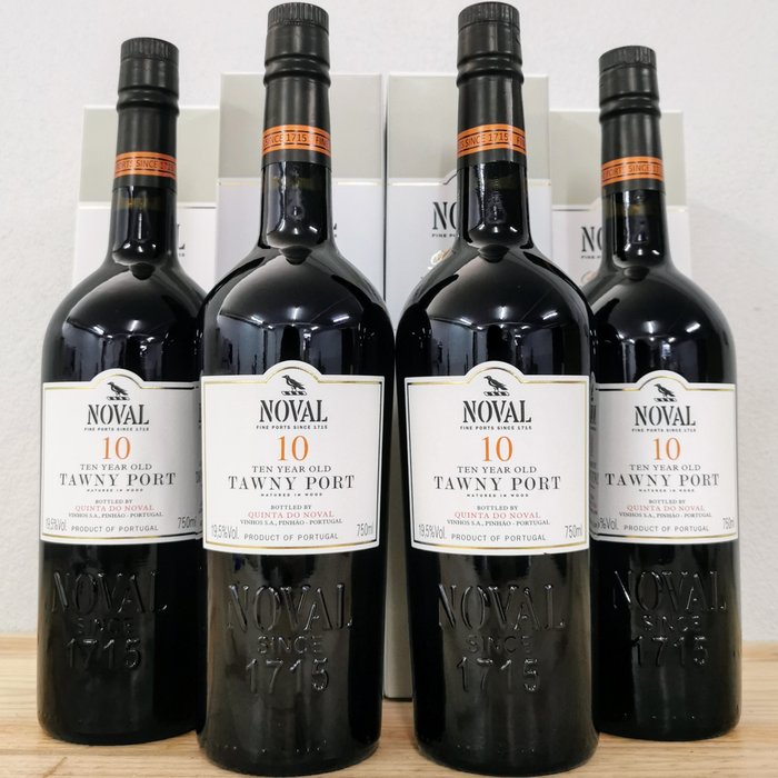 Quinta do Noval - Porto 10 years old Tawny - 4 Flaschen (0,75 l)
