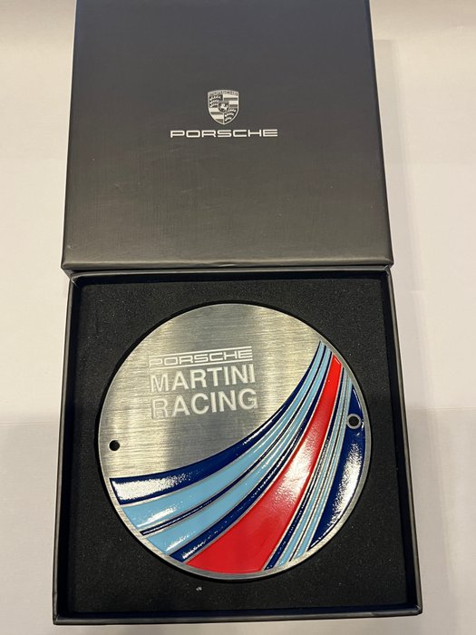 metaal - Porsche - Porsche Martini Racing Badge Emblem Plakette  0052/2000