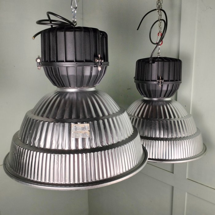 Lampa wisząca (2) - DISANO - Aluminium, Szkło