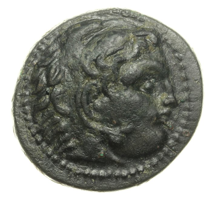 马其顿国王. 菲利普三世，阿希达约斯（公元前323-317 ）. Unit (Warrior on horse). Pella mint. ca. 323-319 BC. / Price P2; cf. HGC 3.1, 980