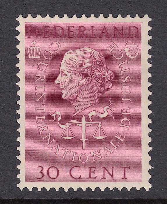 Holanda 1951 - Tribunal Internacional de Justiça - NVPH D39