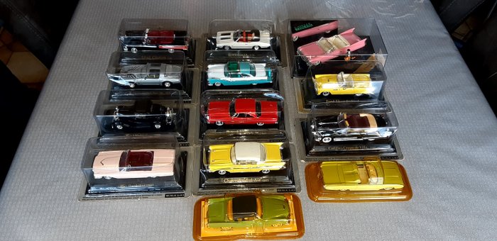 Vitesse - Solido - Autre 1:43 - 13 - Voiture miniature - Diverses voitures Américaines (Voir Photos)