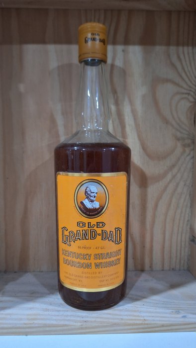 Old Grand-Dad - 86 Proof  - b. 1970-tallet - 70cl