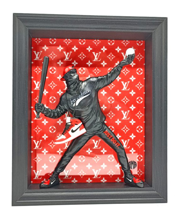 AMA (1985) x Banksy x Nike/LV - La Violence series - " Just Do iT. "