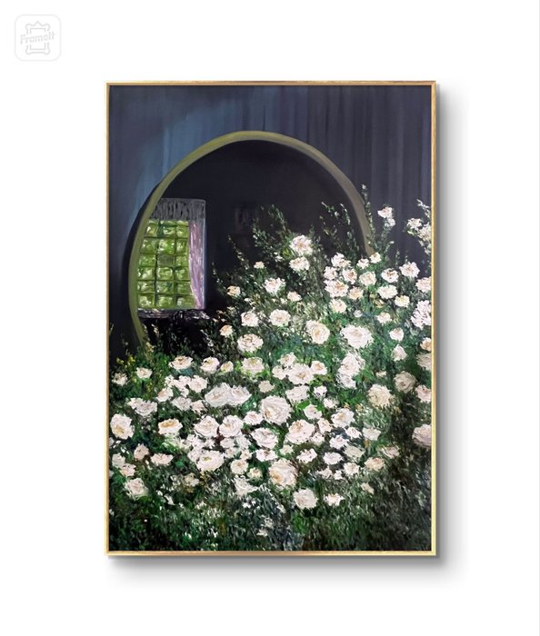 Mario Antonio Paun - Reflections of Solitude: A Floral Chamber - XL