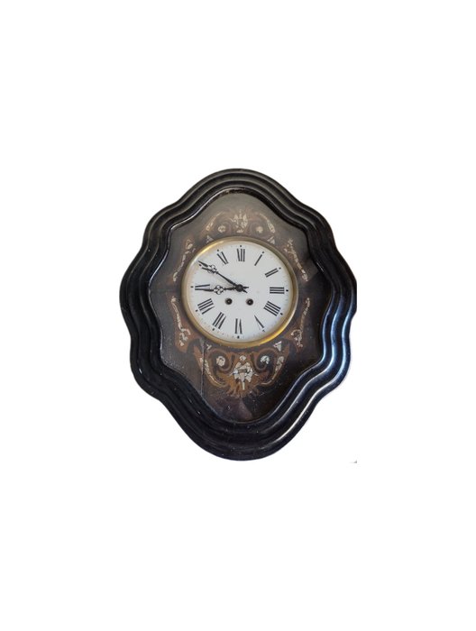 Vegg klokke - Oeil de boeuf klokke - Artigianale - Tre - 1800-1850